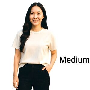 Barbra Gerwitt White Waffle Ribbed Pullover Top Size Medium